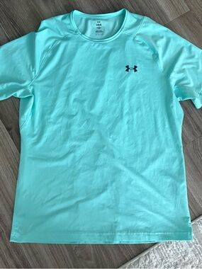 Under Armour Men’s Mint Green Short Sleeve Performance Tee